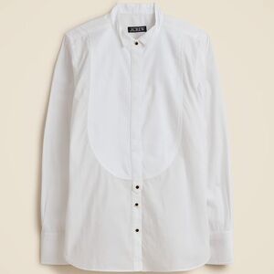 J. Crew Classic White Tuxedo Dress Shirt/Worn One Time-Like New